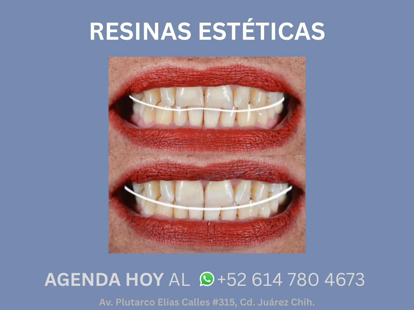 Instalaciones modernas de la clínica dental.